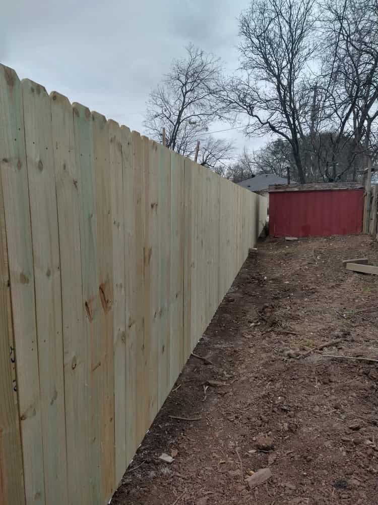 Wood Fence (Cedar, White Pine)